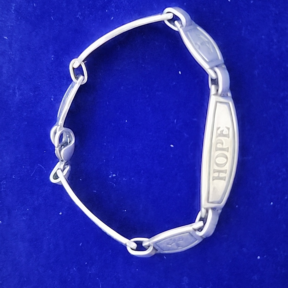 James Avery Faith Hope Love Bracelet